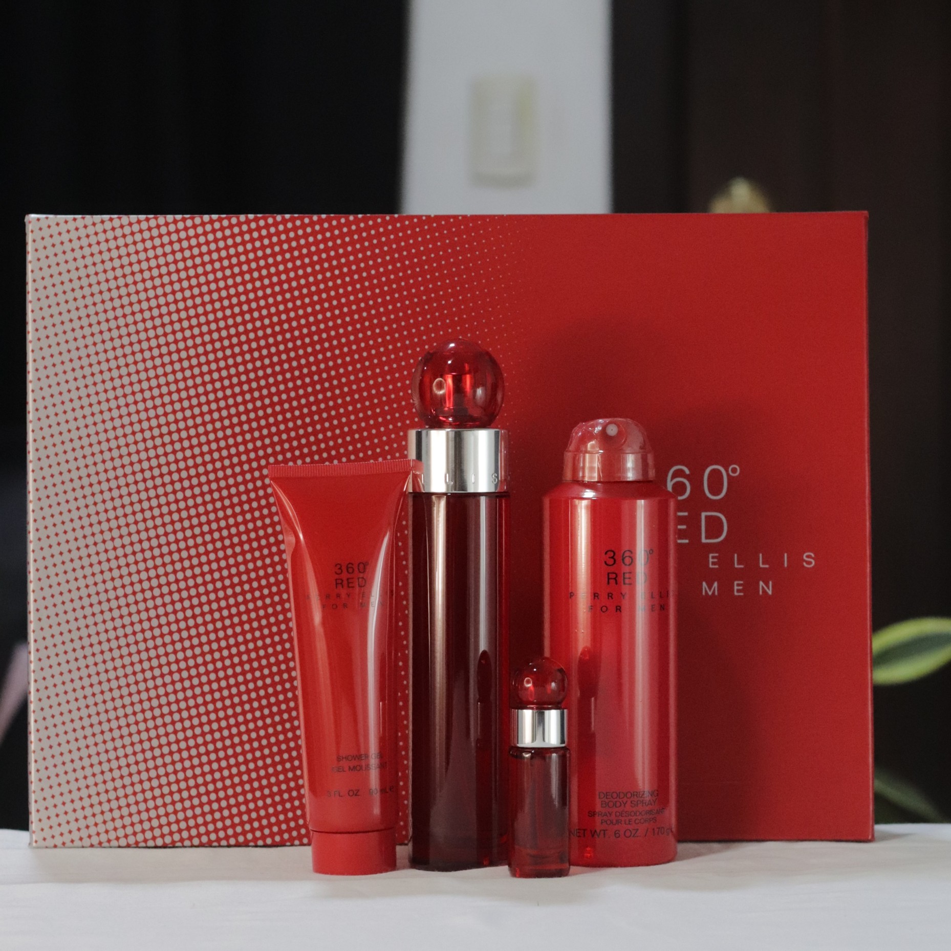 360° Red Men Set 4P